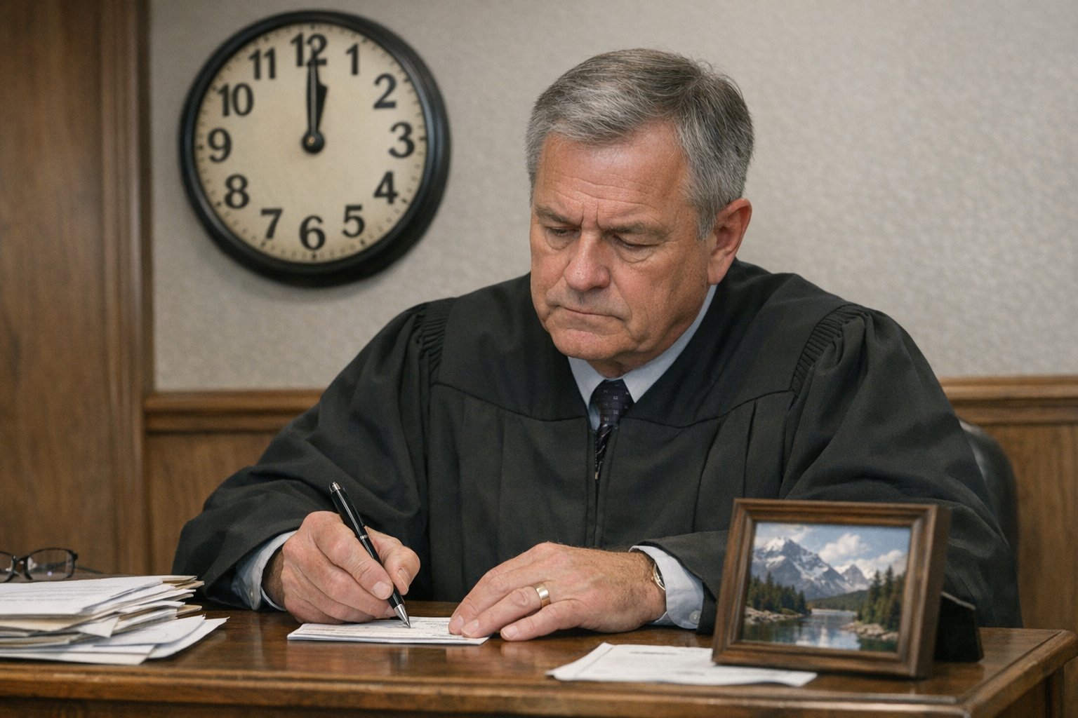 Montana Supreme Court Justice Pays Traffic Fine; Courthouse Descends Into Existential Crisis